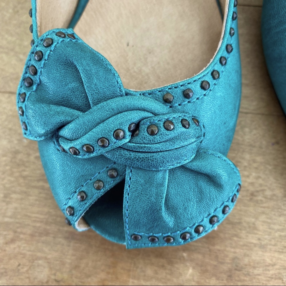 Frye Maya Vintage Stud Sling Heels